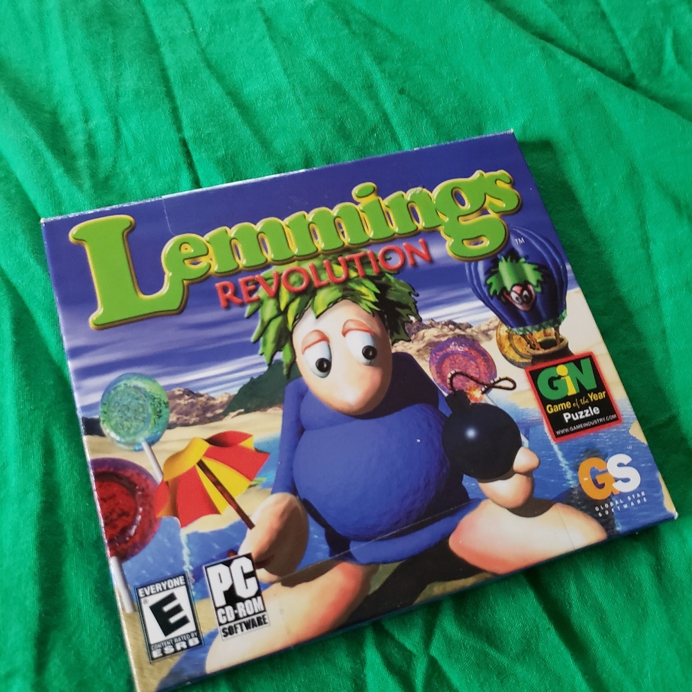 Lemmings Revolution (PC, 2000) CDROM Video Game